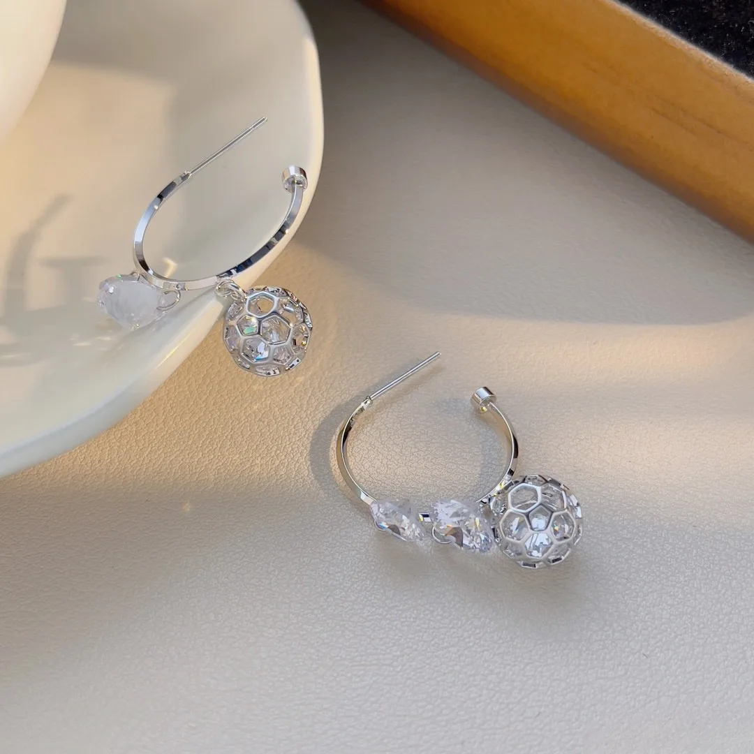 Crystal Galaxy Hoop Earrings
