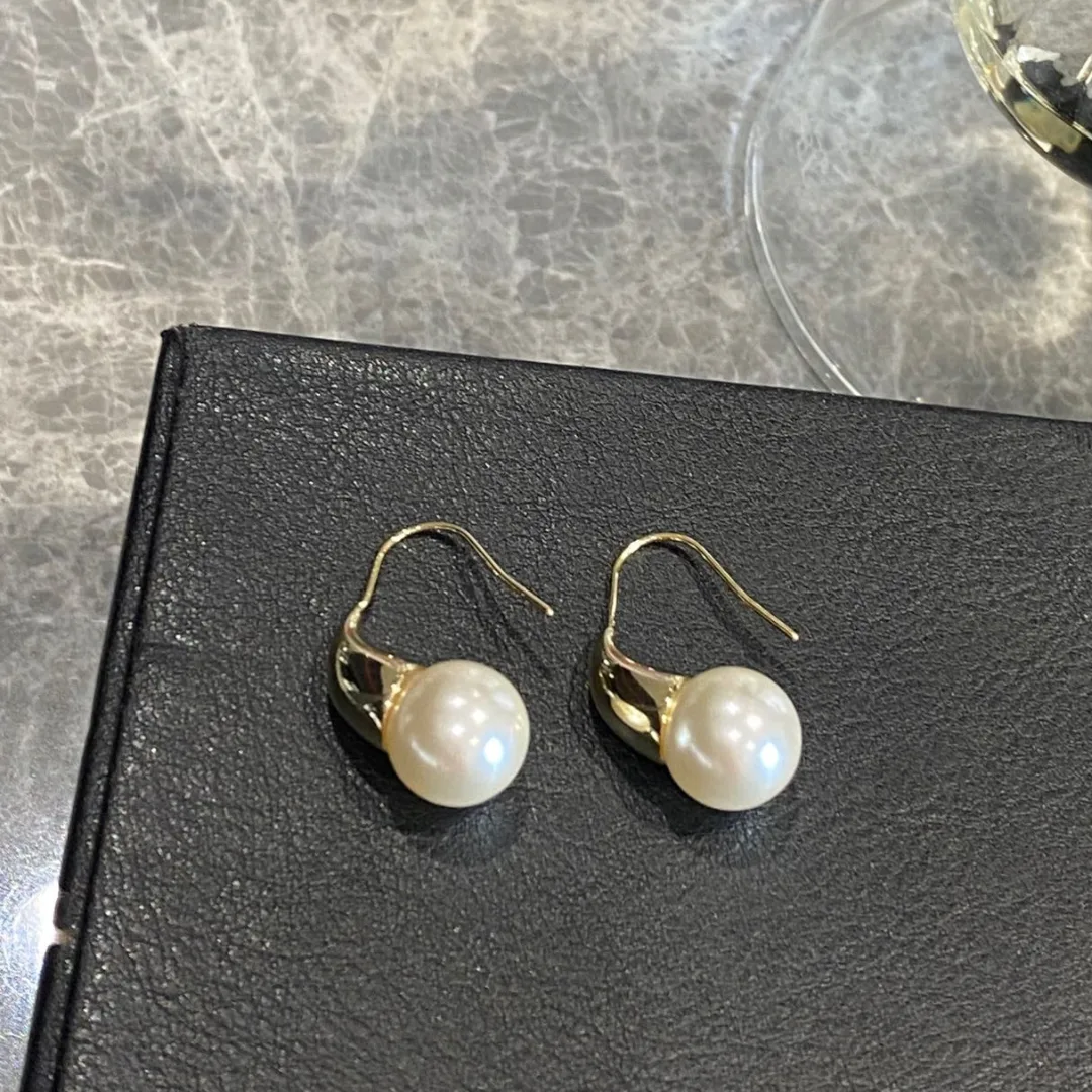 Waterdrop Luxe Pearl Hook Earrings